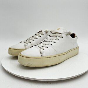 Bobbies Women Size EU 39 US 8.5 White Leather Lace Up Training Casual Shoes